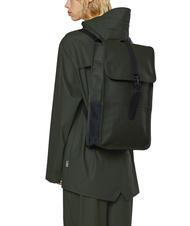 RAINS BACKPACK Zaino impermeabile, porta pc 15" green - Zaini da lavoro porta PC - 4