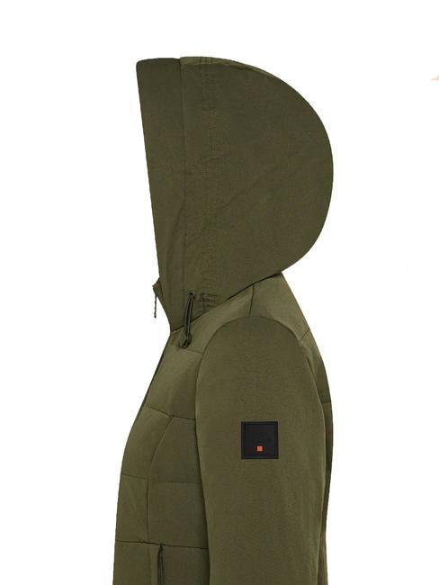 KARUN SE Giacca invernale stretch oliva cupo - Piumini Donna