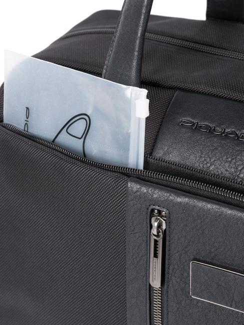 BRIEF 2 Borsone con vano porta scarpe Nero - Borsoni