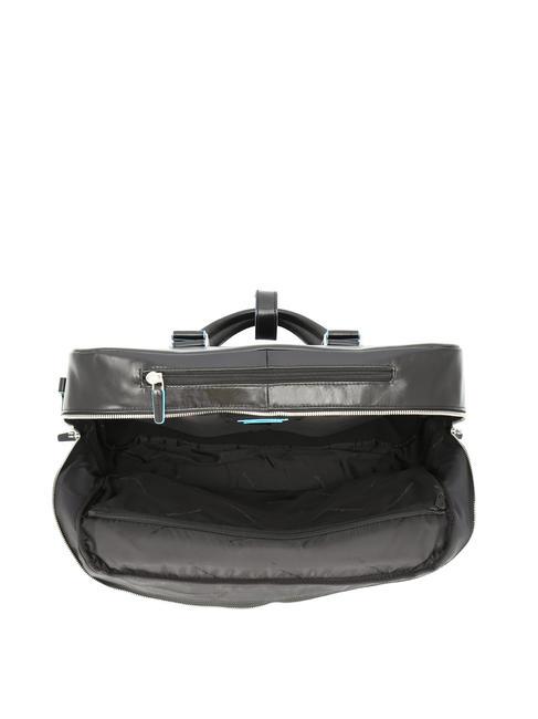 BLUE SQUARE Trolley pilota in pelle, porta PC 15.6" Nero - Trolley Pilota