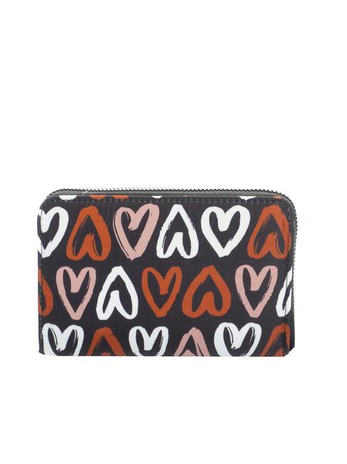 PRINT ALL OVER Portafoglio medio zip black/art - Borse e accessori kids