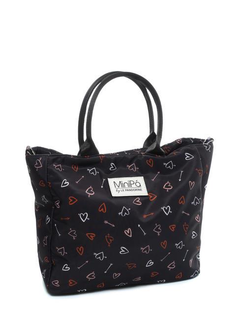 PRINT ALL OVER Borsa shopping a mano little heart - Borse e accessori kids