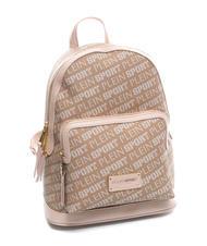 PLEIN SPORT RED HILL Zaino con texture logo taupe - Borse Donna - 4