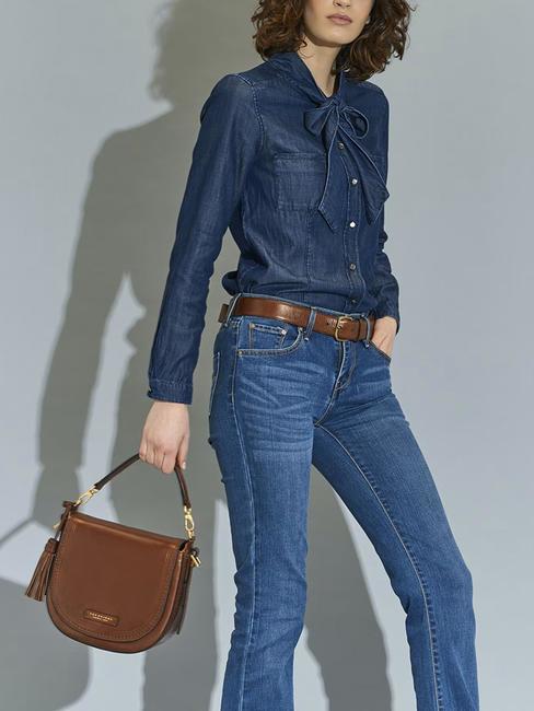 PEARLDISTRICT Borsa doppia funzione in pelle MARRONE - Borse Donna