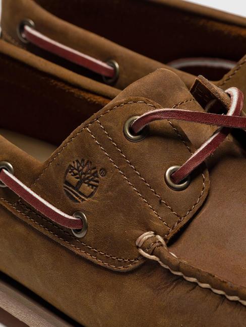 CLASSIC BOAT 2 Eye Scarpe da Barca in pelle brown - Scarpe Uomo