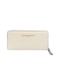 ERMANNO SCERVINO GIOVANNA 23 Portafoglio grande zip around ivory - Portafogli Donna - 3