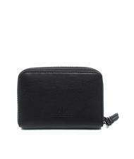 ARMANI EXCHANGE LOGO EMBOSSED Portafoglio piccolo zip around Nero - Portafogli Donna - 3