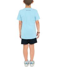 TRUSSARDI KUNIP Completo t-shirt e bermuda azure/blue - Tute bambini - 3