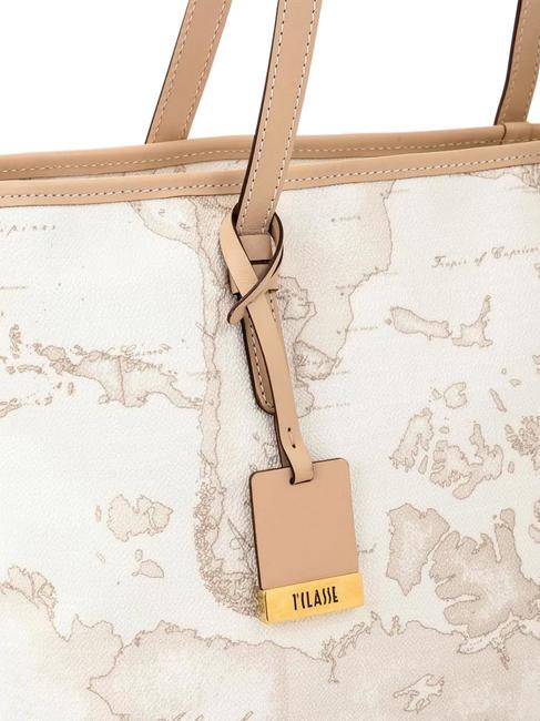 GEO CLASSIC Shopping bag a spalla bianco - Borse Donna