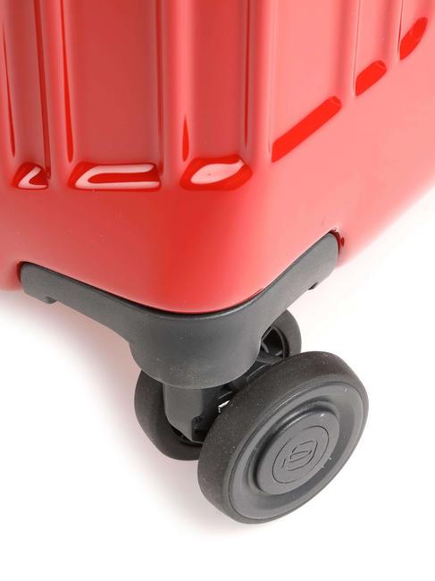 PQ-LIGHT Trolley grande ultra slim ROSSO - Trolley Rigidi