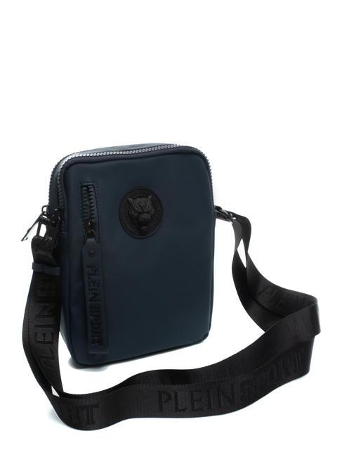 BOSTON Borsello con finitura opaca navy - Tracolle Uomo