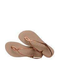 HAVAIANAS LUNA infradito classiche rosegold - Scarpe Donna - 4