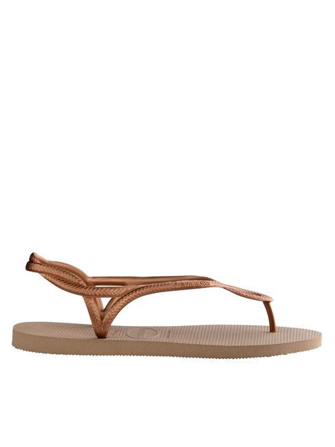 LUNA infradito classiche rosegold - Scarpe Donna