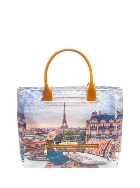 YESBAG  Borsa a mano, con tracolla, stampa all over paris view - Borse Donna