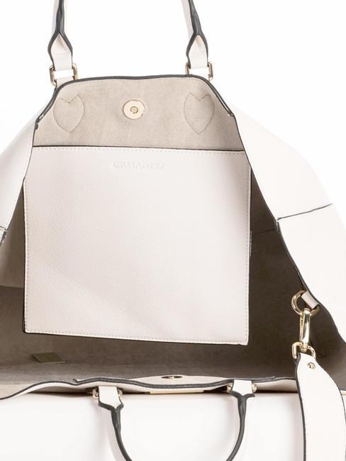 NATASHA Shopper a mano, con tracolla white - Borse Donna