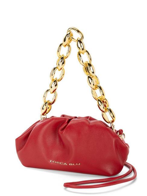 DUBAI Pochette manico catena rossoscuro - Borse Donna