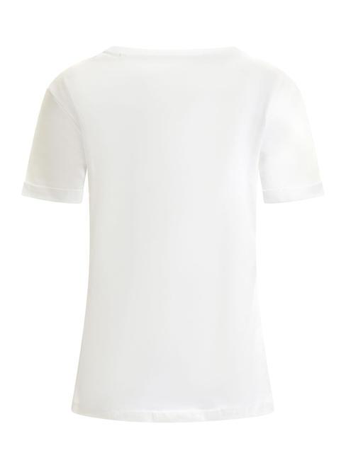 RELAXED T.shirt cropped con anello purwhite - T-shirt e Top Donna
