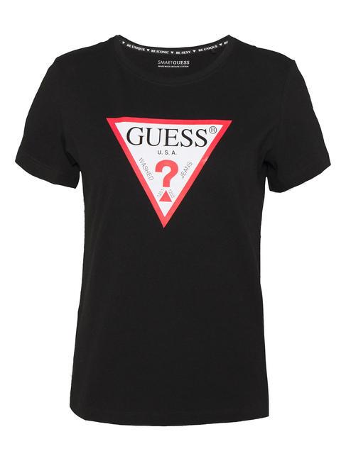 ORIGINAL LOGO T-shirt triangle jetbla - T-shirt e Top Donna