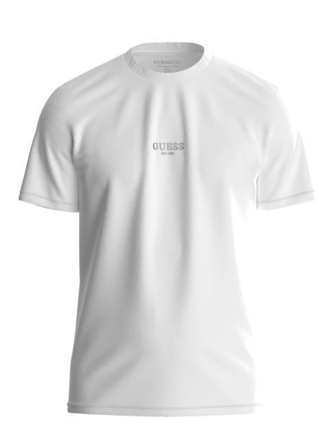 AIDY T-shirt scritta in tinta purwhite - T-shirt Uomo