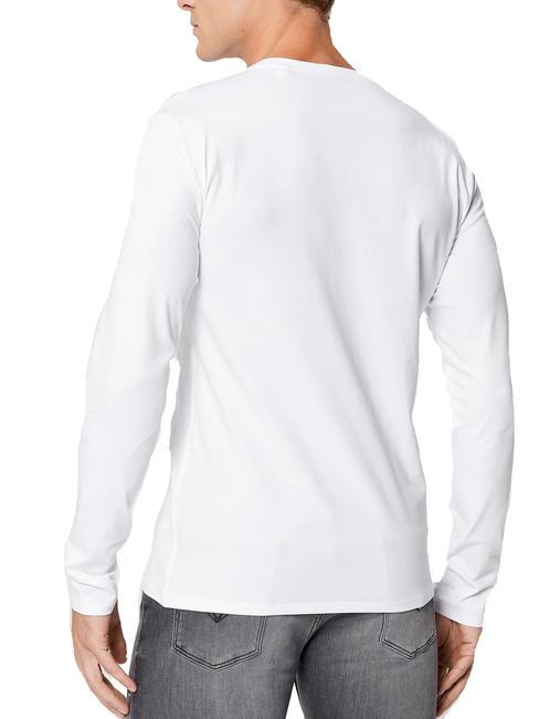 MINI TRIANGLE T-shirt a maniche lunghe purwhite - T-shirt Uomo