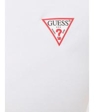 GUESS MINI TRIANGLE T-shirt slim fit purwhite - T-shirt e Top Donna - 3