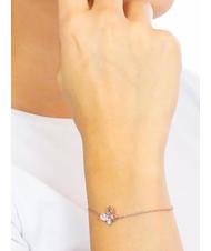 AMEN FARFALLE Bracciale zirconi verdi rose - Bracciali Donna - 2