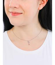AMEN TI AMO Collana chiave con zirconi - Collane