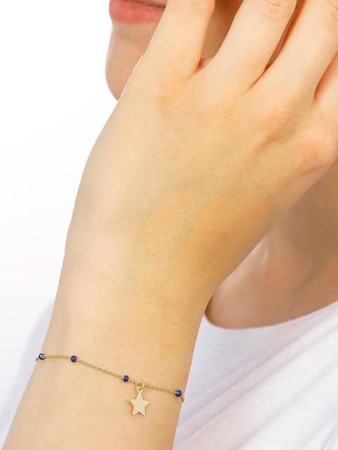 CANDY CHARM Bracciale sottile con stella oro - Bracciali Donna