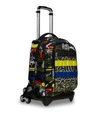 SEVEN JACK FLUO BELTS Zaino Trolley 3 in 1, sganciabile camou green - Zaini con carrello - 2