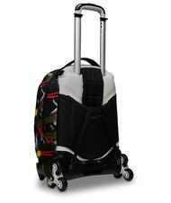 SEVEN JACK FLUO BELTS Zaino Trolley 3 in 1, sganciabile camou green - Zaini con carrello - 3