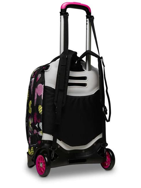 JACK KIDDIE CRUSH Zaino Trolley Sganciabile IBIS ROSE - Zaini con carrello