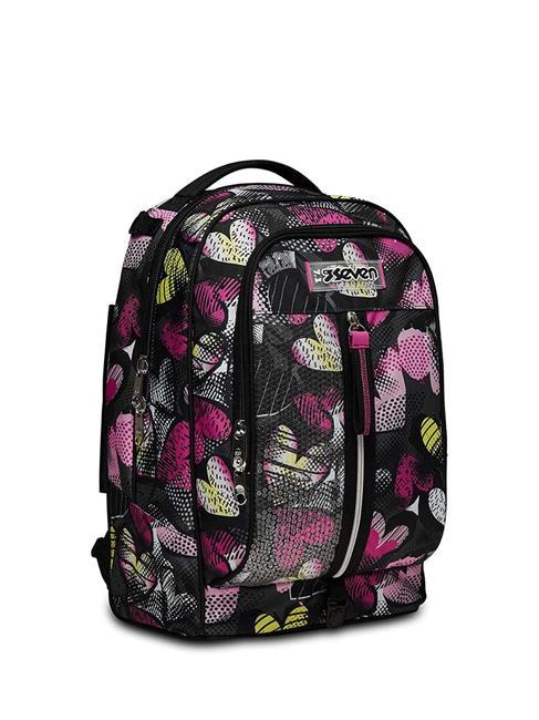 JACK KIDDIE CRUSH Zaino Trolley Sganciabile IBIS ROSE - Zaini con carrello