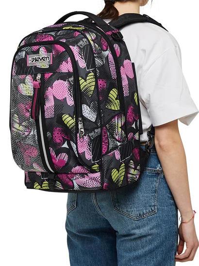 JACK KIDDIE CRUSH Zaino Trolley Sganciabile IBIS ROSE - Zaini con carrello