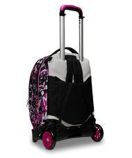 SEVEN JACJ CHULKY Zaino con Carrello Sganciabile ROSE VIOLET          - Zaini con carrello - 3