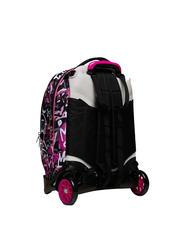 SEVEN JACJ CHULKY Zaino con Carrello Sganciabile ROSE VIOLET          - Zaini con carrello - 4