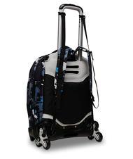 SEVEN JACK COLOURJET Zaino Trolley Sganciabile 3 in 1, a ruote triple azur - Zaini con carrello - 4