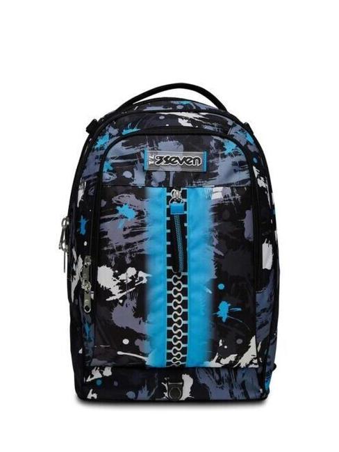 JACK COLOURJET Zaino Trolley Sganciabile 3 in 1, a ruote triple azur - Zaini con carrello