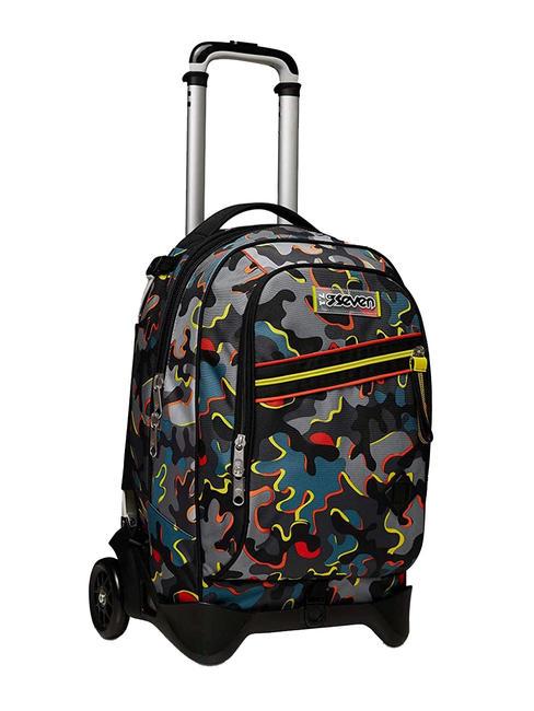 JACK DYE ON Zaino trolley, sganciabile red orange - Zaini con carrello