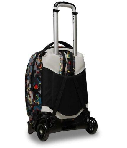 JACK DYE ON Zaino trolley, sganciabile red orange - Zaini con carrello