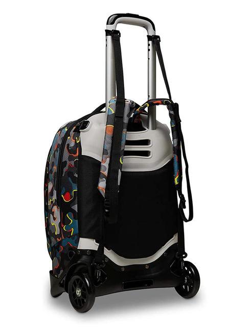 JACK DYE ON Zaino trolley, sganciabile red orange - Zaini con carrello