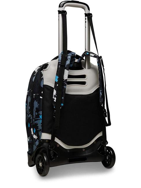 JACK COLOURJET Zaino Trolley 3 in 1, sganciabile azur - Zaini con carrello