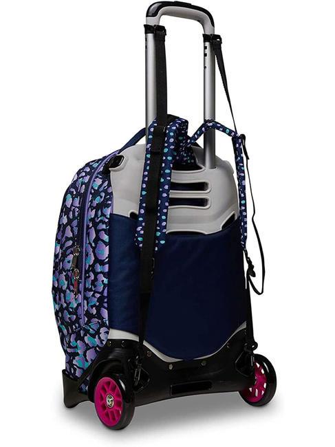 JACK ZIPLY Zaino Trolley Sganciabile violet - Zaini con carrello