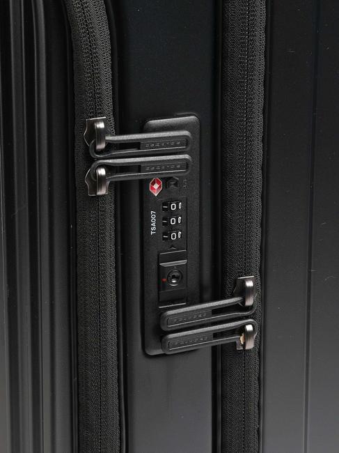 PQ-LIGHT Trolley bagaglio a mano fast-check nero opaco - Bagagli a mano