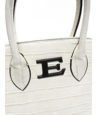 ERMANNO SCERVINO NEVE Borsa stile Bugatti stampa cocco white - Borse Donna - 3
