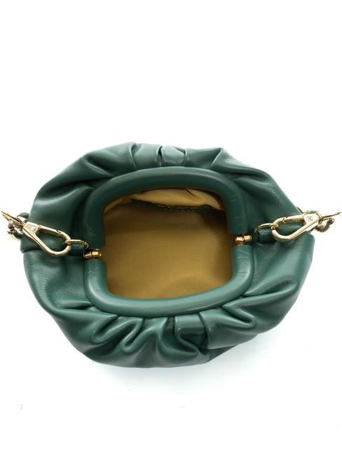 DUBAI Pochette manico catena verde - Borse Donna