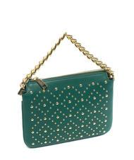 TOSCA BLU MILANO Borsa borchiata in pelle verde - Borse Donna - 2