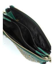 TOSCA BLU MILANO Borsa borchiata in pelle verde - Borse Donna - 5