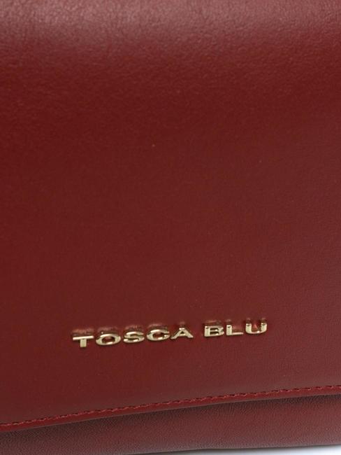 MILANO Borsa tracolla con manico catenella rossoscuro - Borse Donna