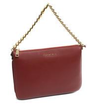 TOSCA BLU MILANO Borsa in pelle con tracolla rossoscuro - Borse Donna - 2