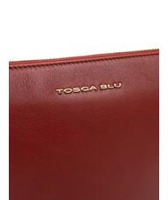 TOSCA BLU MILANO Borsa in pelle con tracolla rossoscuro - Borse Donna - 3